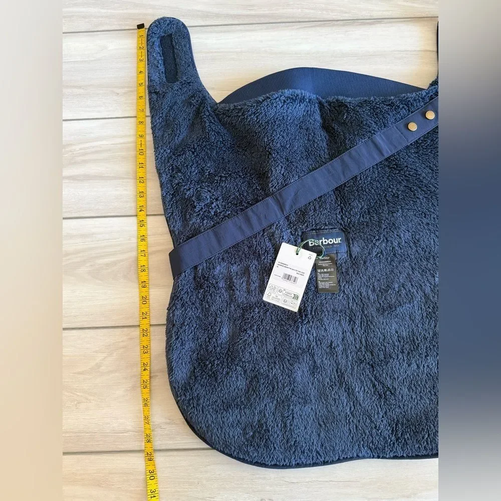 Barbour Brampton Quilted Dog Coat Navy XL NWT IN PACKAGE